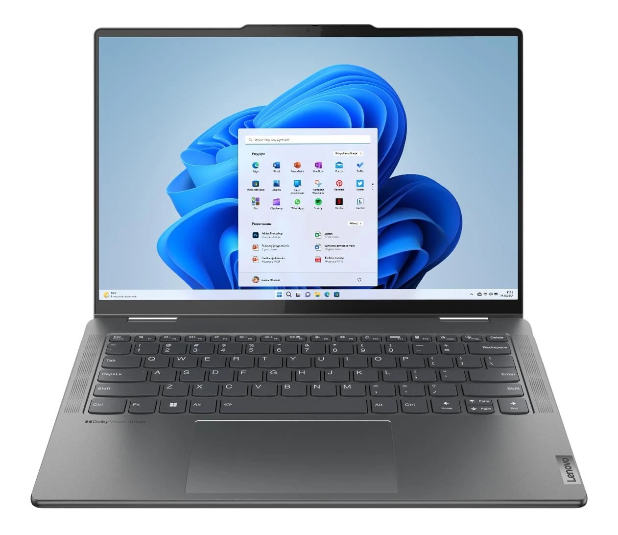 Ноутбук Lenovo Yoga 7-14 Ryzen 7-8840HS/16GB/512/Win11 OLED (83DK002TPB)