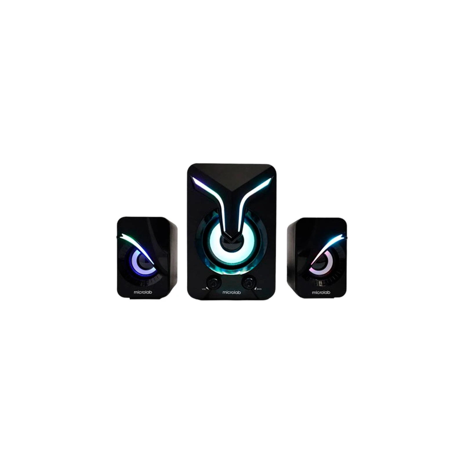 Акустична система Microlab U-270 LED USB Black (U-270) (UA)
