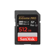 SanDisk 512GB SDXC class 10 UHS-II U3 ​​V60 (SDSDXEP-512G-GN4IN)