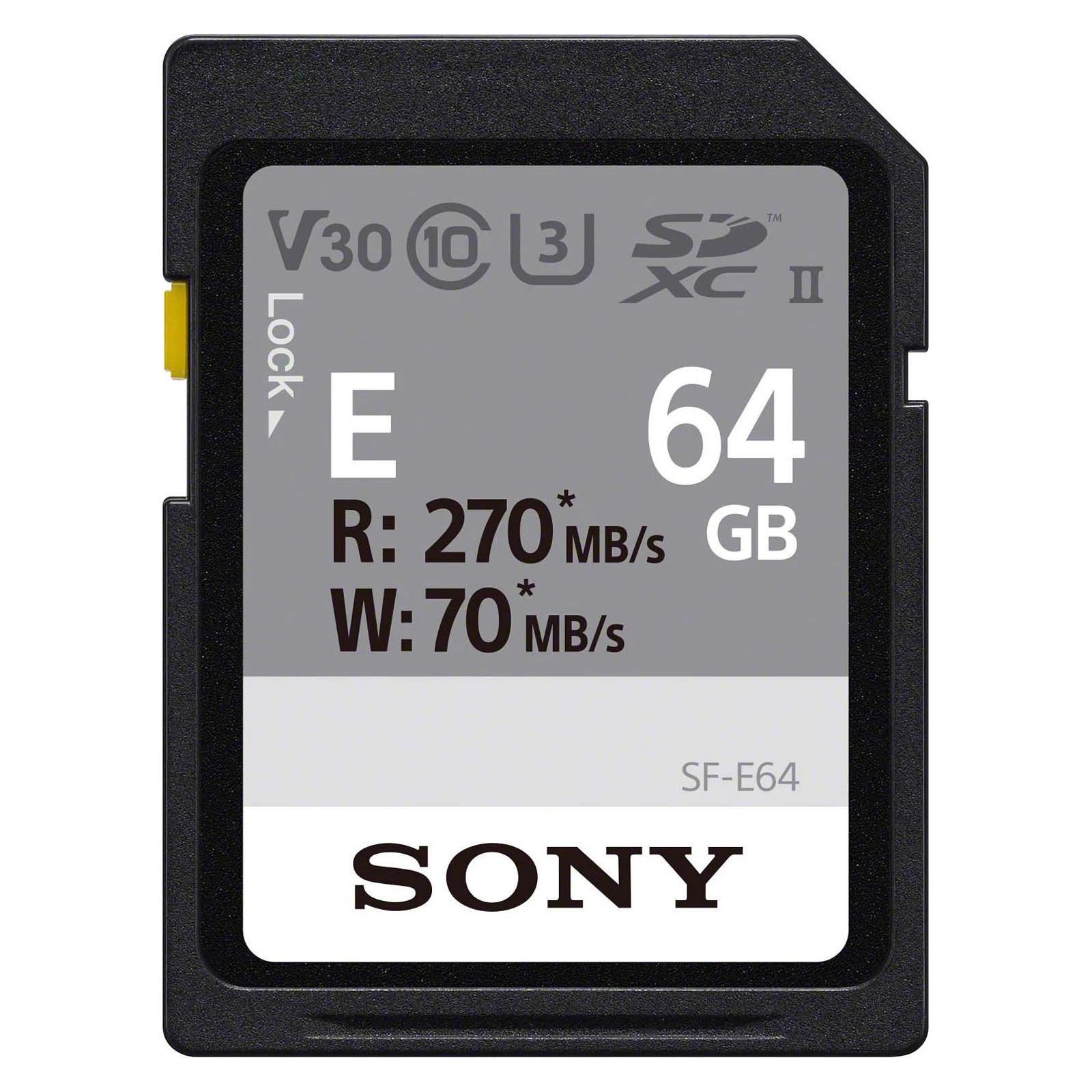 Карта памяти Sony 64GB SDXC class 10 UHS-II U3 V30 (SFE64A.ET4) (UA)