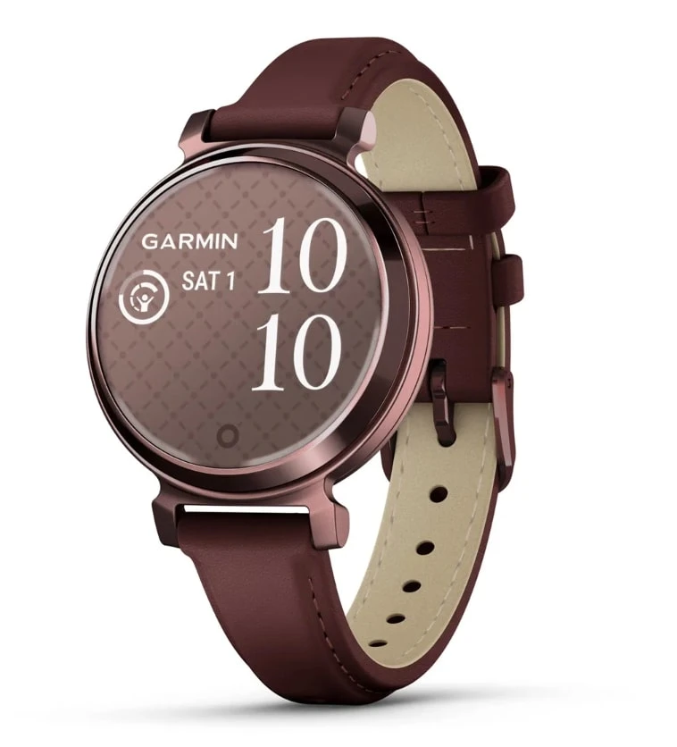 Garmin Lily 2 Dark Bronze with Mulberry Leather Band (010-02839-61)