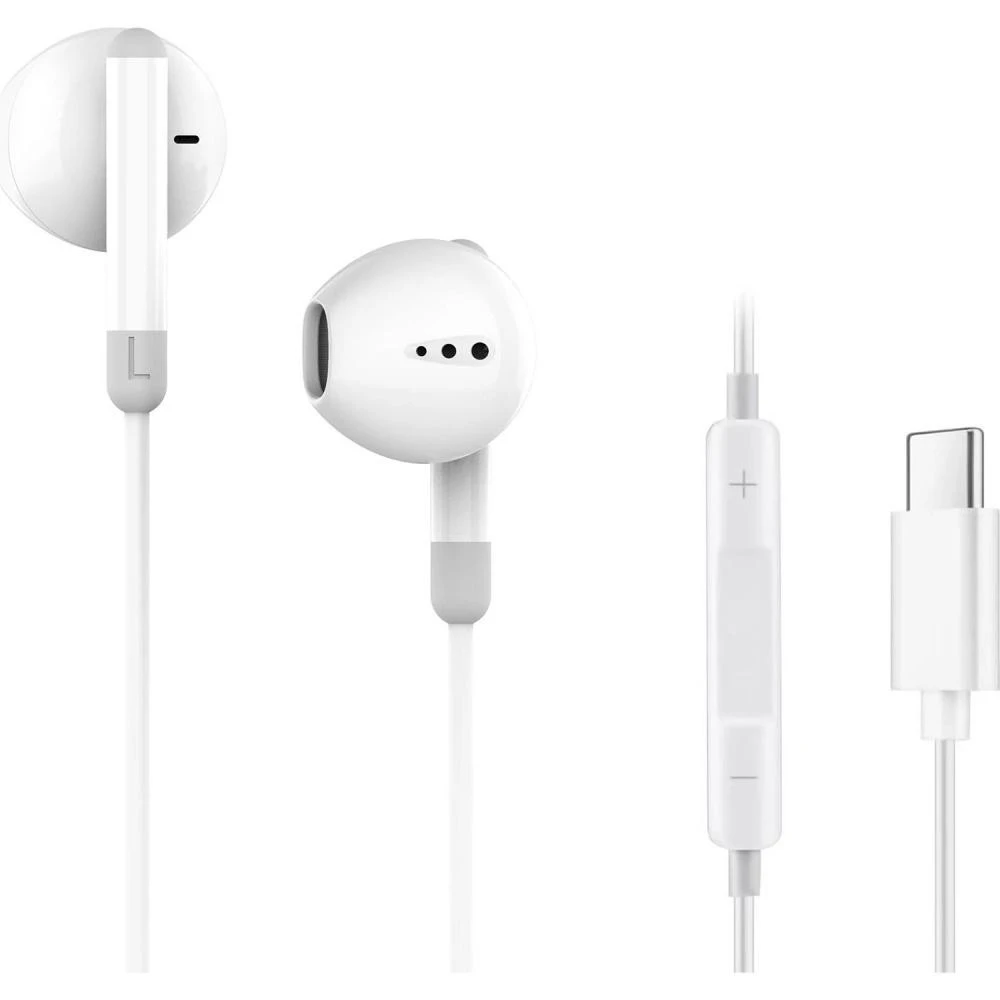 Навушники з мікрофоном ERGO VM-730 White (VM-730W) (UA)