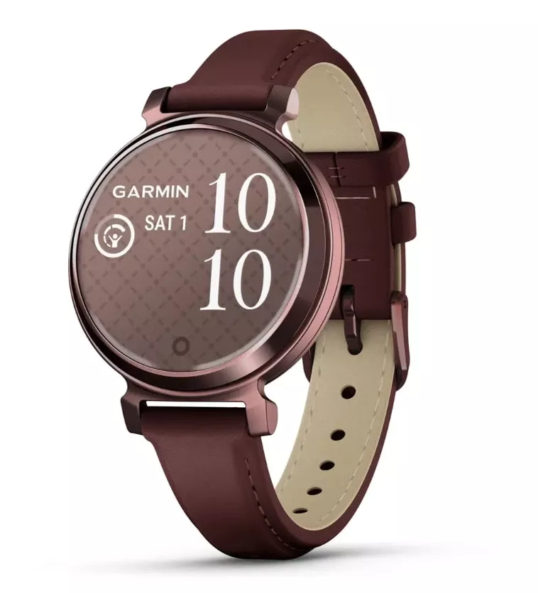 Garmin Lily 2 Dark Bronze with Mulberry Leather Band (010-02839-61)