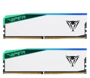 Patriot 32GB (2x16GB) 6200MHz CL42 Viper Elite 5 RGB White (PVER532G62C42KW) EU