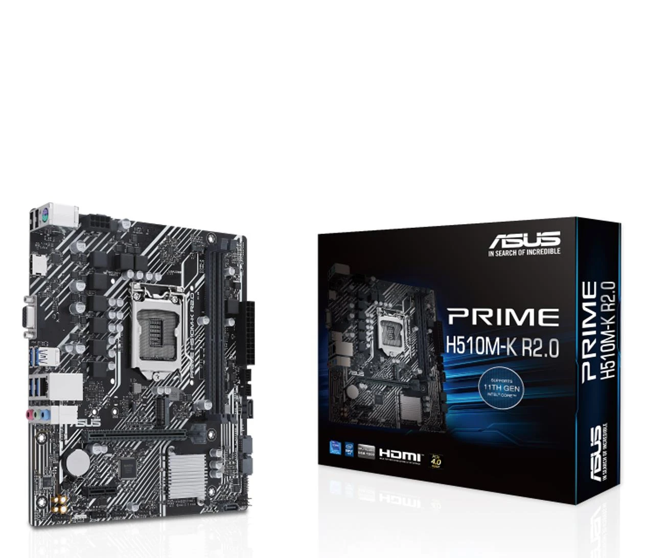 Материнська плата ASUS PRIME H510M-K R.2.0 EU