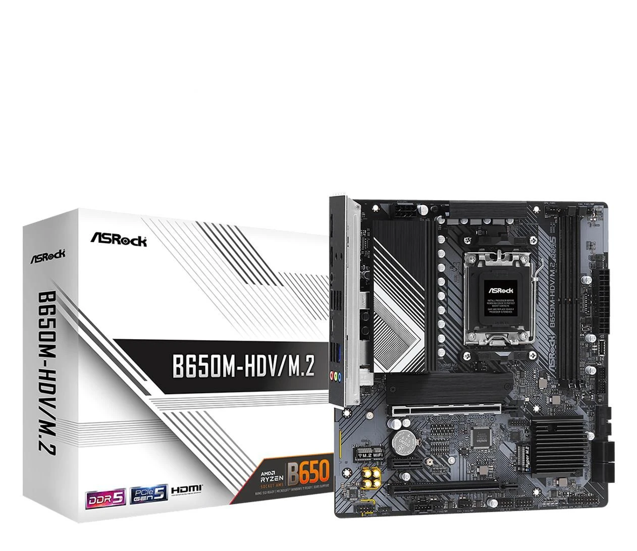 Материнська плата ASRock B650M-HDV/M.2 EU