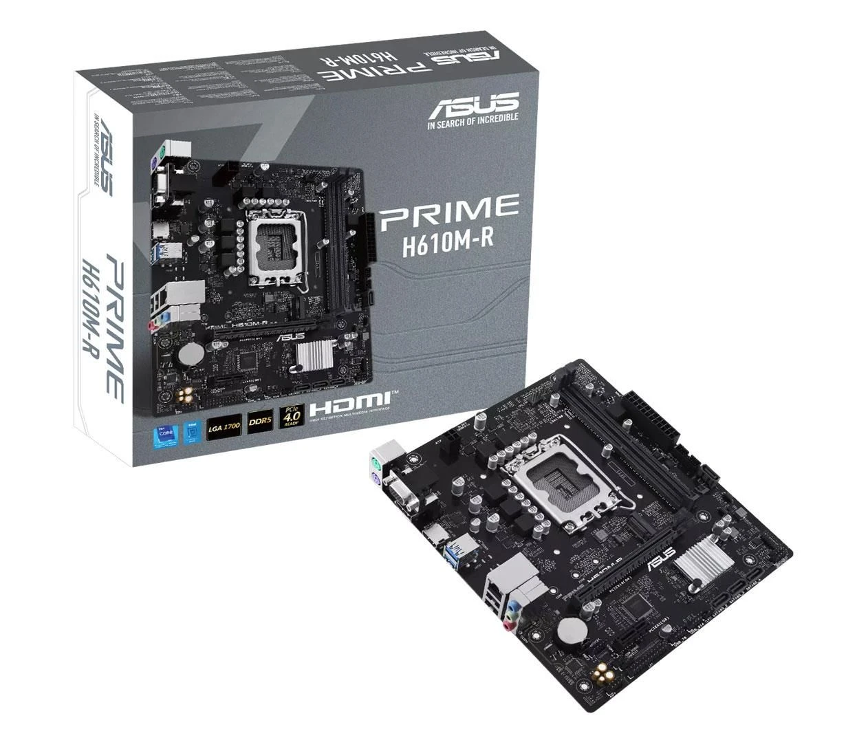 Материнская плата ASUS PRIME H610M-R-SI EU