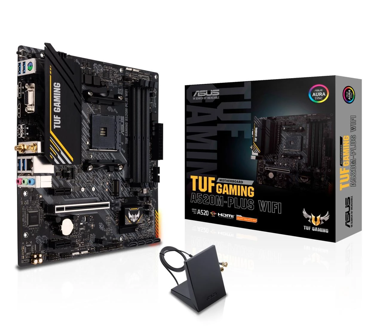 Материнская плата ASUS TUF GAMING A520M-PLUS WIFI EU