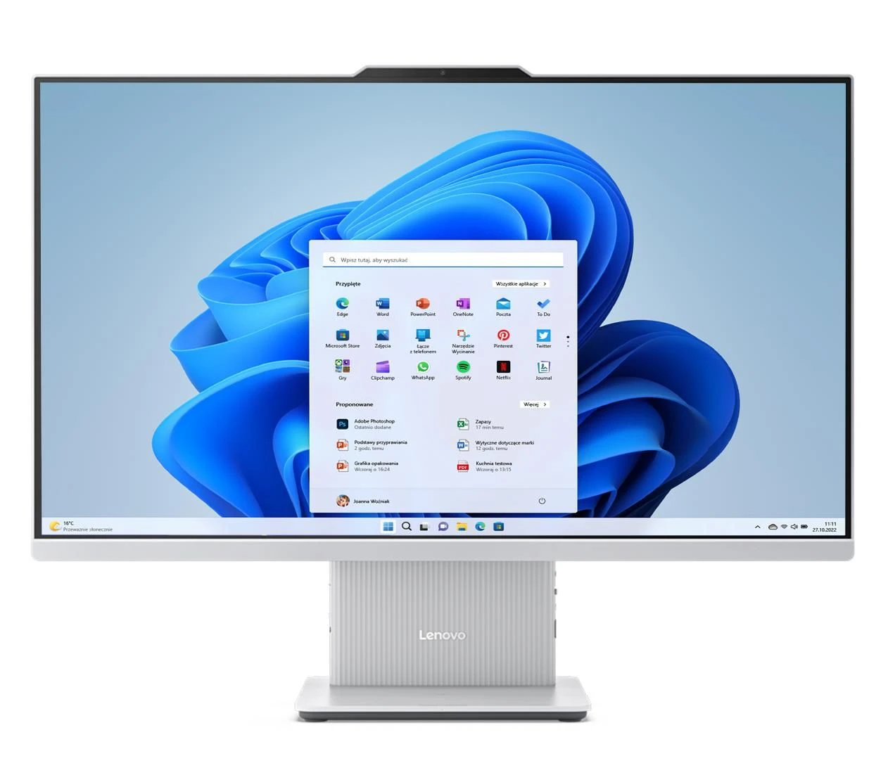 Комп'ютер Lenovo IdeaCentre AIO 27 i5-13420H/16GB/1TB/Win11 (F0HM002PPB) EU