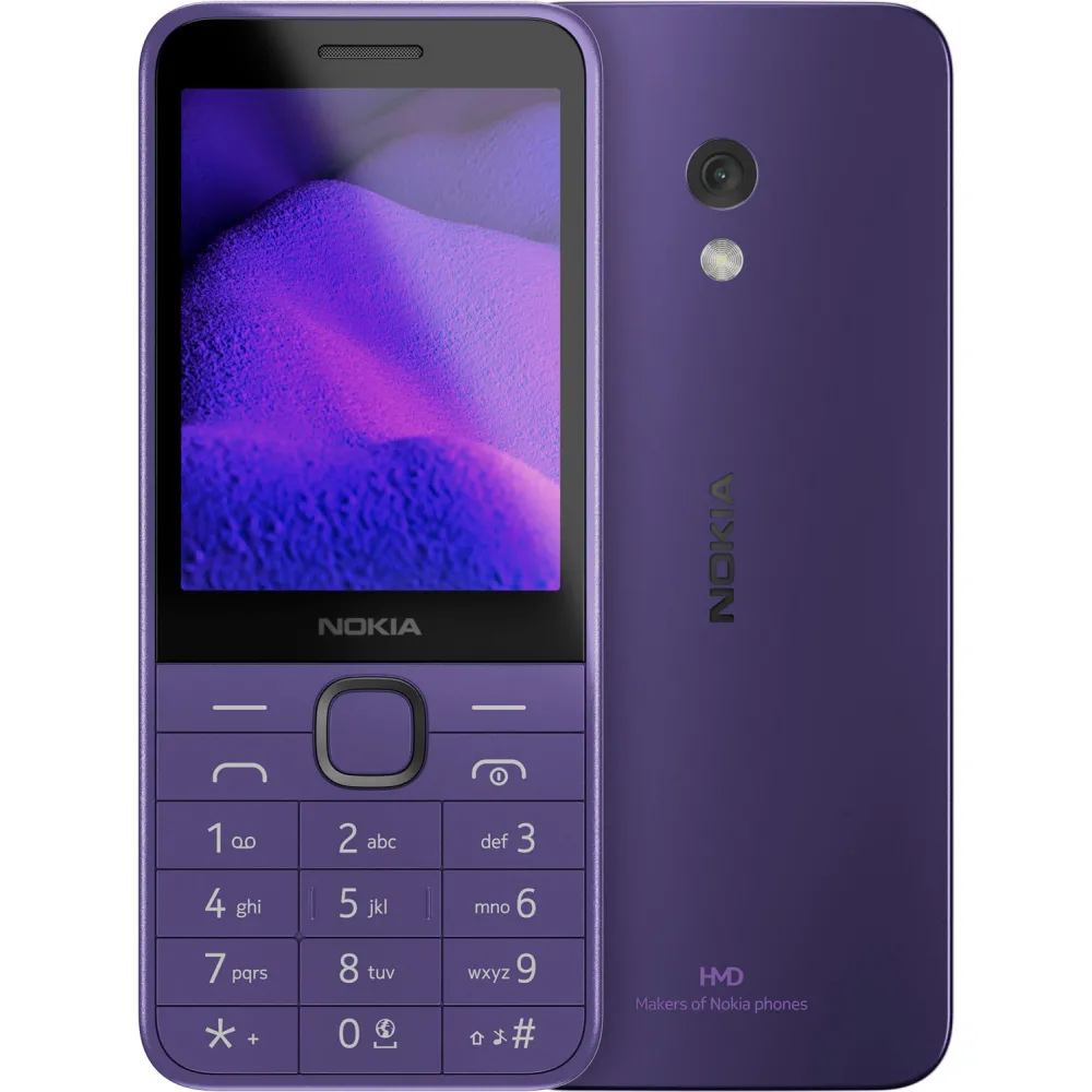 Мобільний телефон Nokia 235 4G DS 2024 Purple (UA)