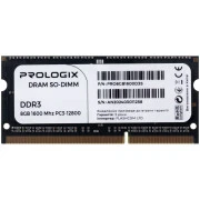 SoDIMM DDR3 8GB 1600MHz Prologix (PRO8GB1600D3S) (UA)