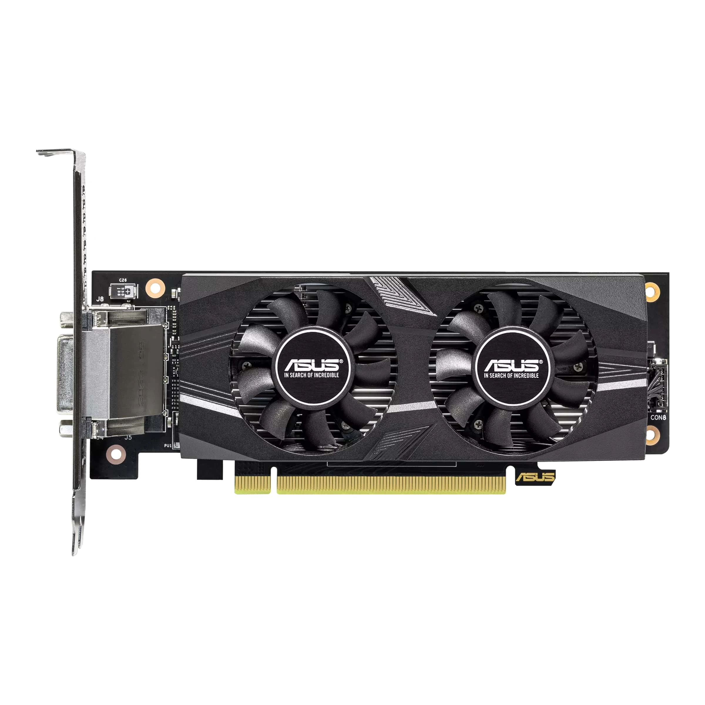 Відеокарта ASUS GeForce RTX 3050 6GB GDDR6 OC low profile (RTX3050-O6G-LP-BRK) (90YV0KQ0-M0NA00) (UA)