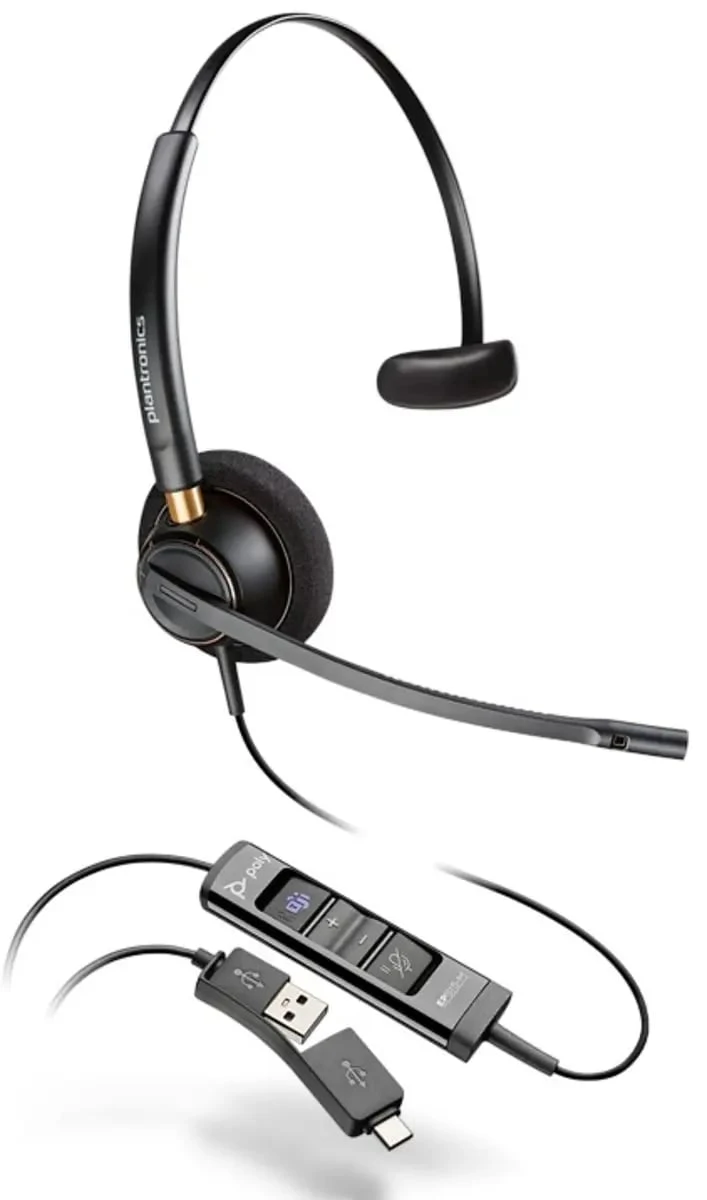 Poly On-ear EncorePro 515-M, USB-A (783R1AA) (UA)