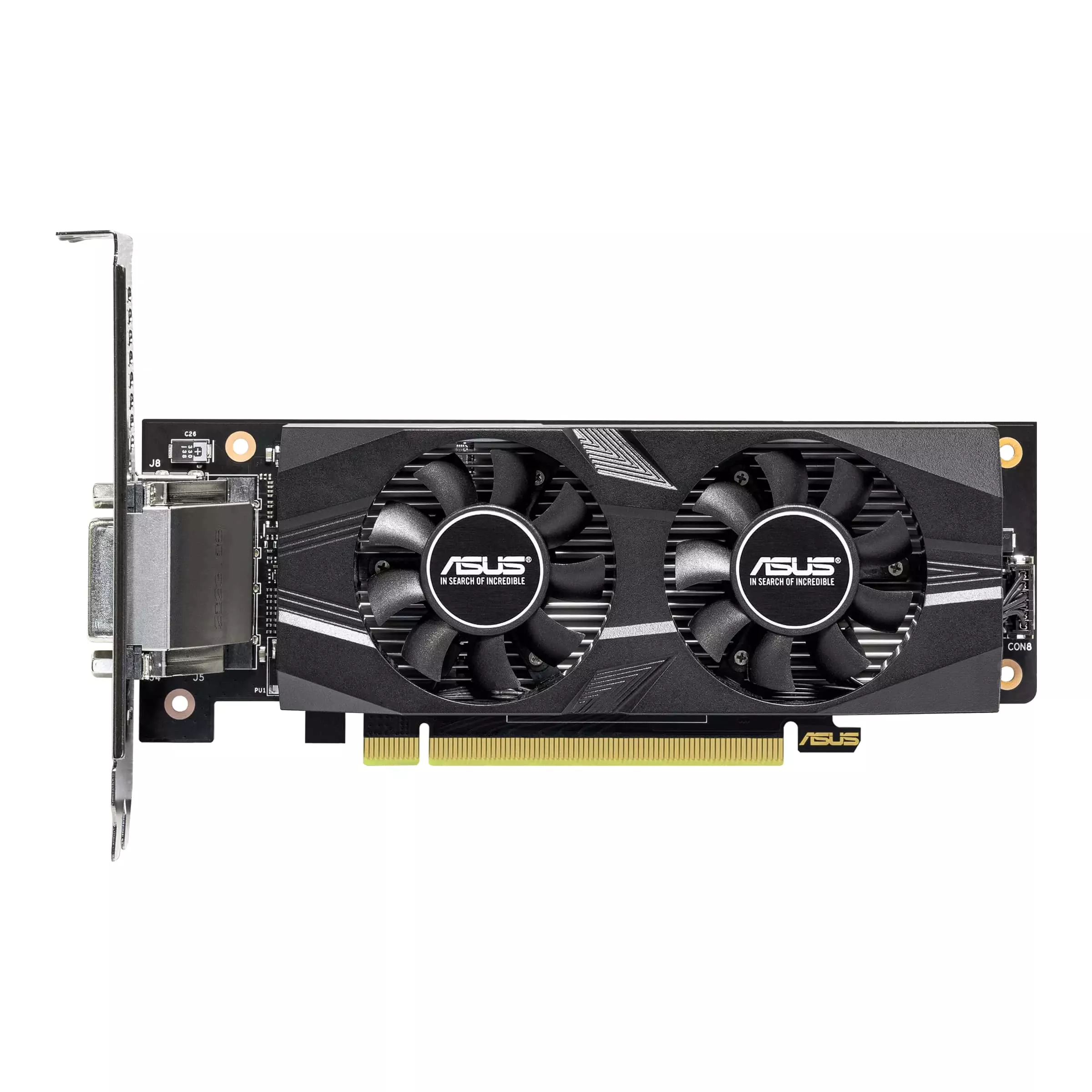 Відеокарта ASUS GeForce RTX 3050 6GB GDDR6 OC low profile (RTX3050-O6G-LP-BRK) (90YV0KQ0-M0NA00) (UA)