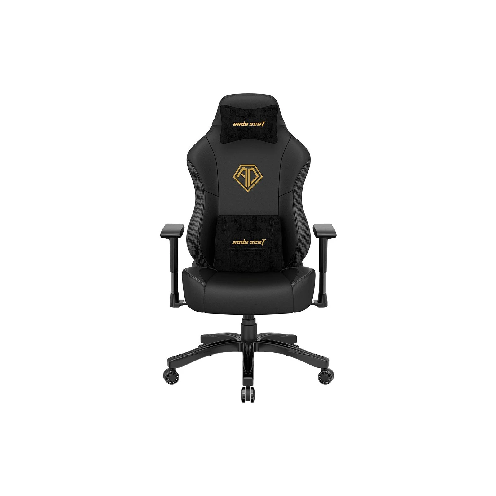 Ігрове крісло Anda Seat Phantom 3 Size L Black/Gold (AD18Y-06-B-PV/C) (UA)