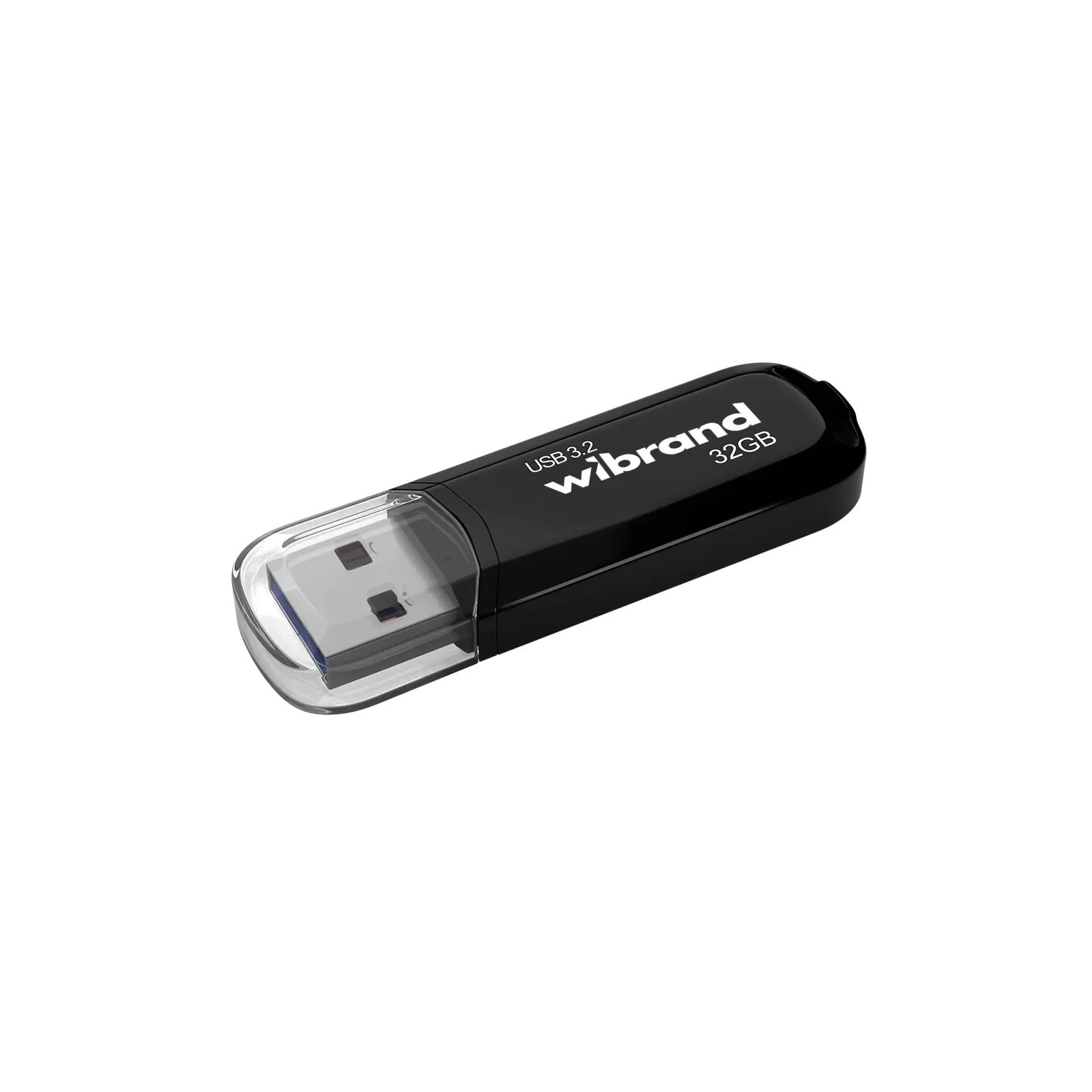 Флеш пам `ять Wibrand 32GB Marten Black USB 3.2 Gen 1 (USB 3.0) (WI3.2/MA32P10B) (UA)