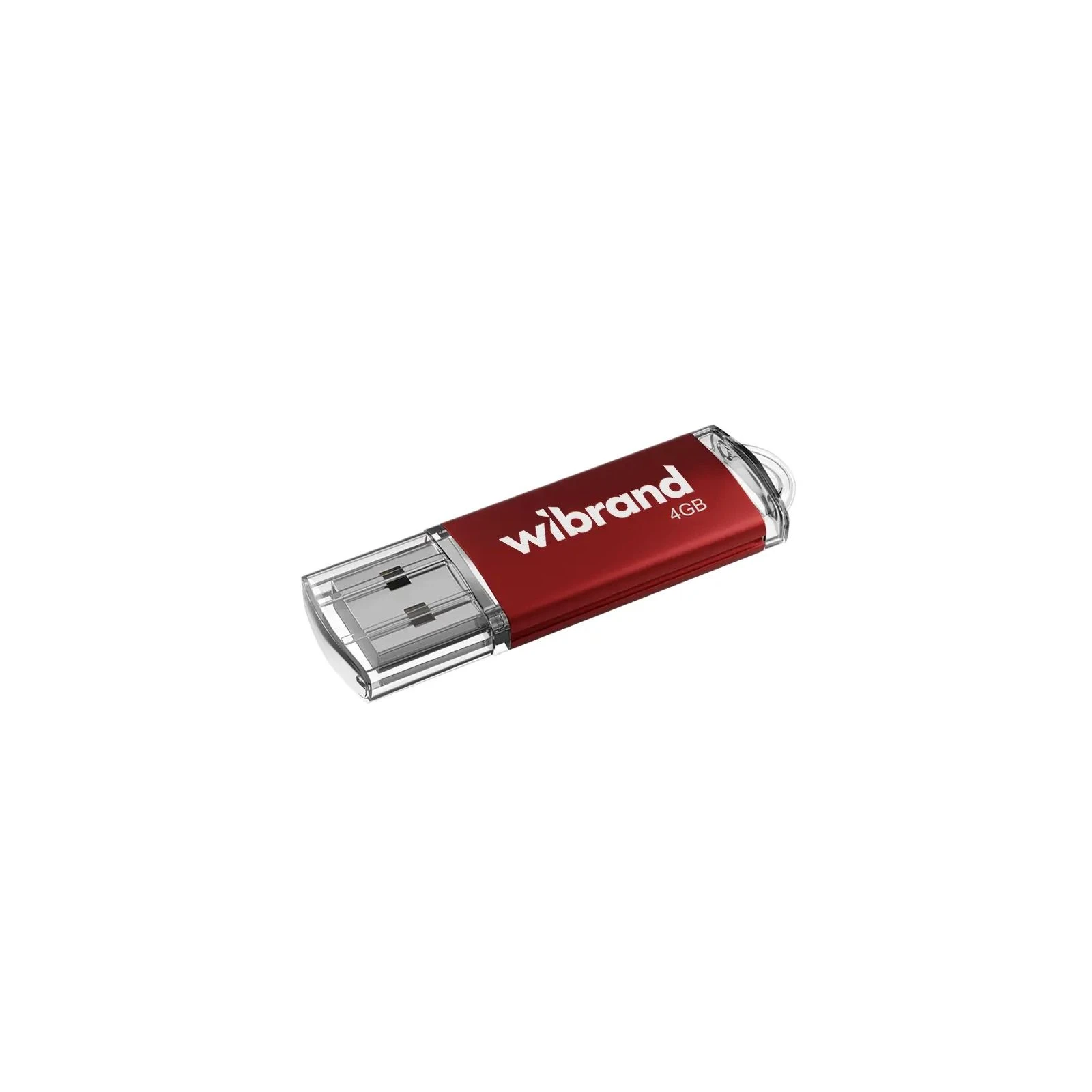 Флеш память Wibrand 4GB Cougar Red USB 2.0 (WI2.0/CU4P1R) (UA)