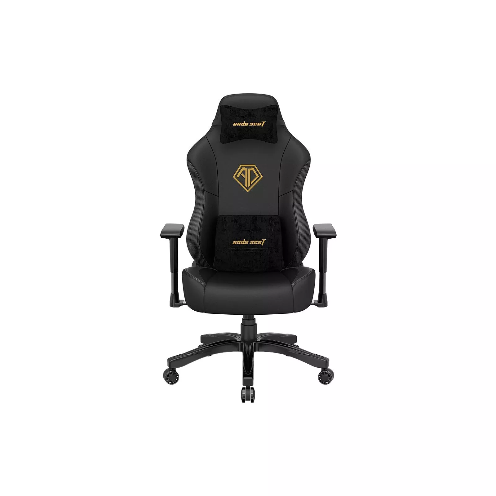 Игровое кресло Anda Seat Phantom 3 Size L Black/Gold (AD18Y-06-B-PV/C) (UA)