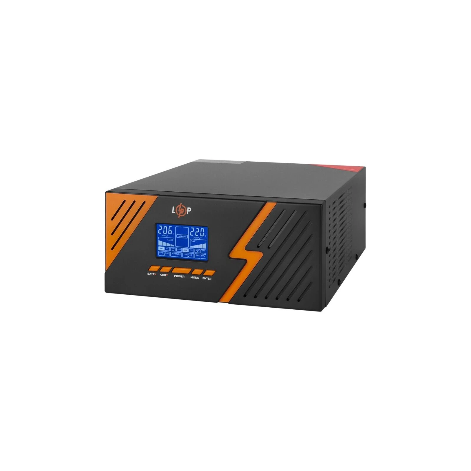 Источник бесперебойного питания LogicPower LPM - PSW-1500VA, 1050W, Black (22754) (UA)