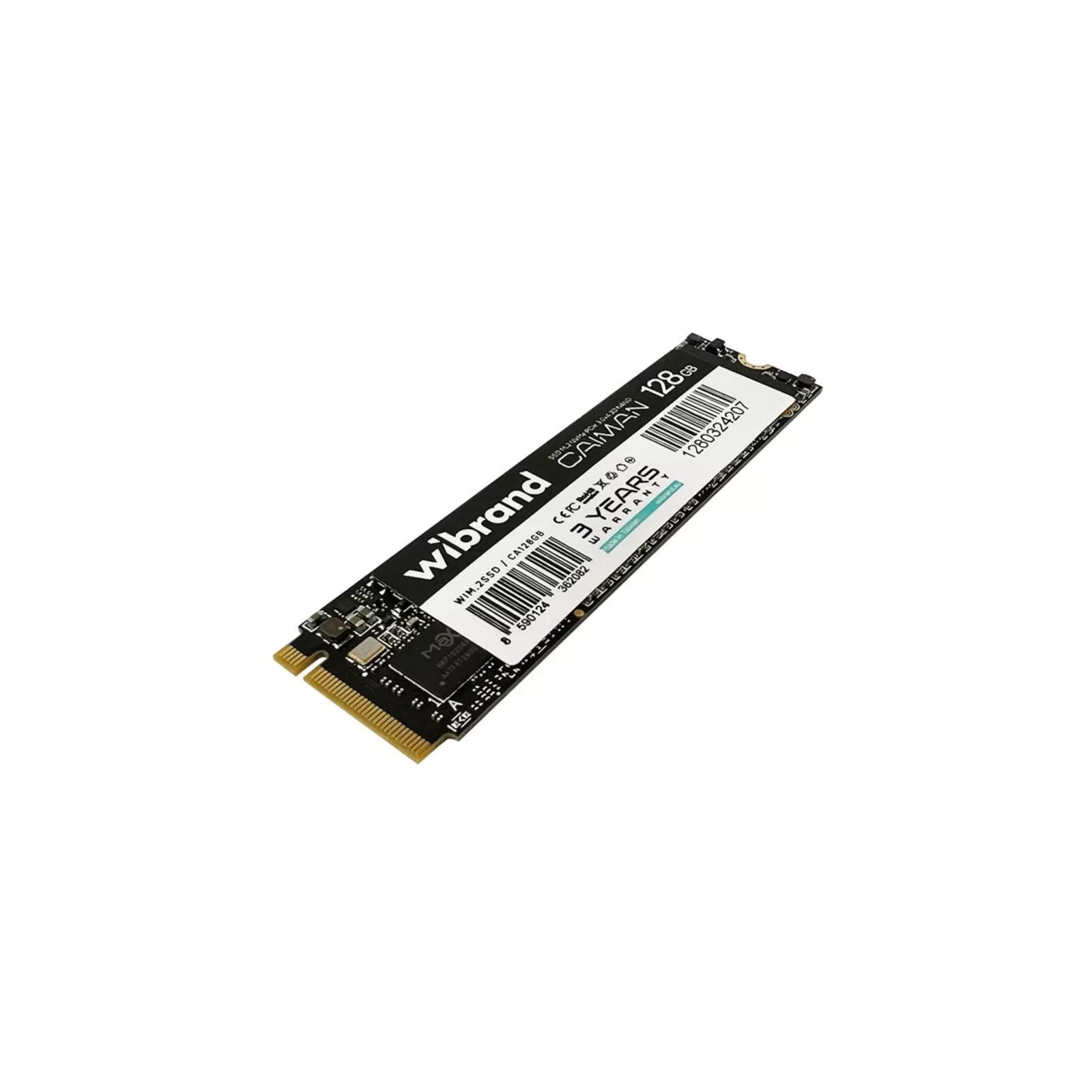 SSD диск M.2 2280 128GB Caiman Wibrand (WIM.2SSD/CA128GB) (UA)