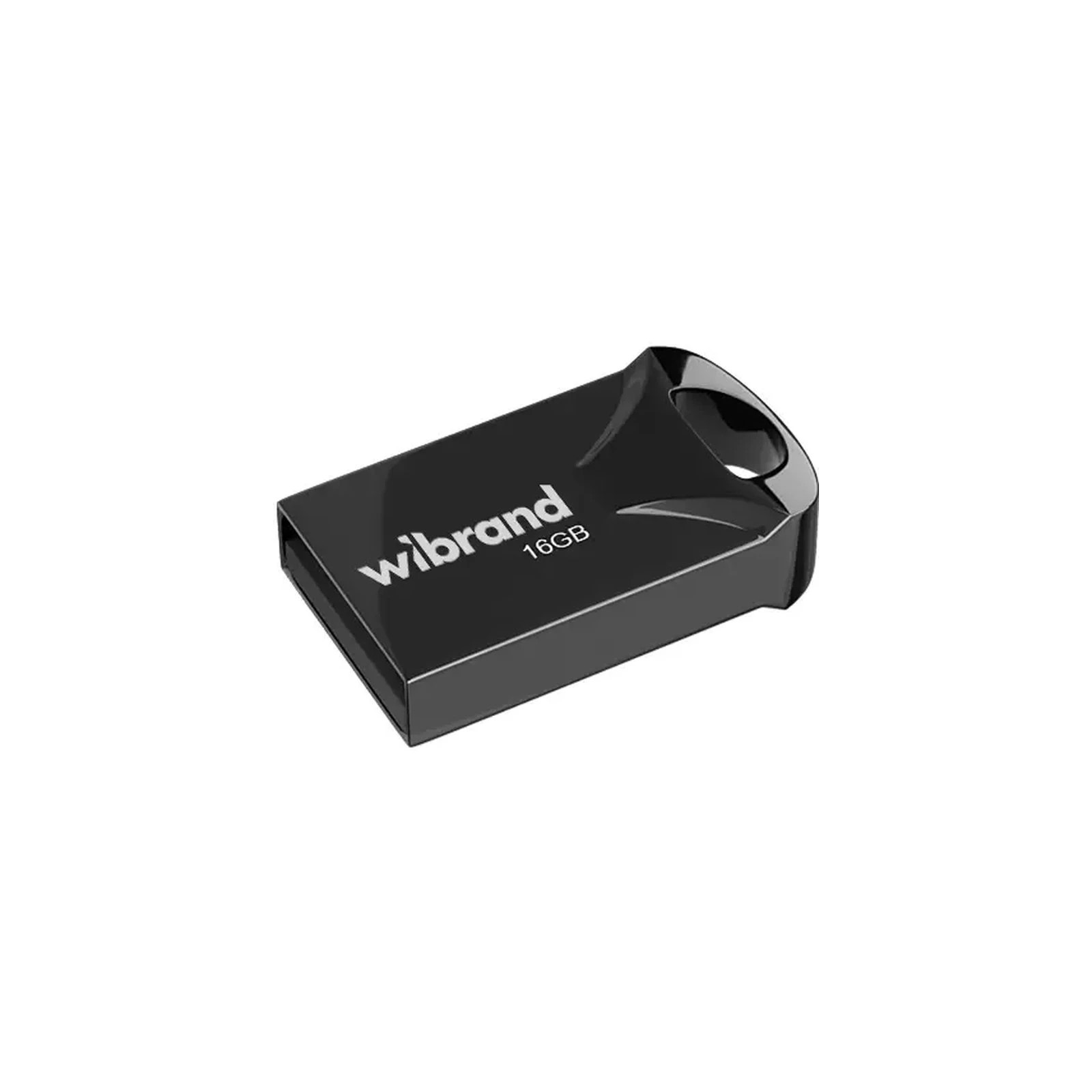 Флеш пам `ять Wibrand 16GB Hawk Black USB 2.0 (WI2.0/HA16M1B) (UA)