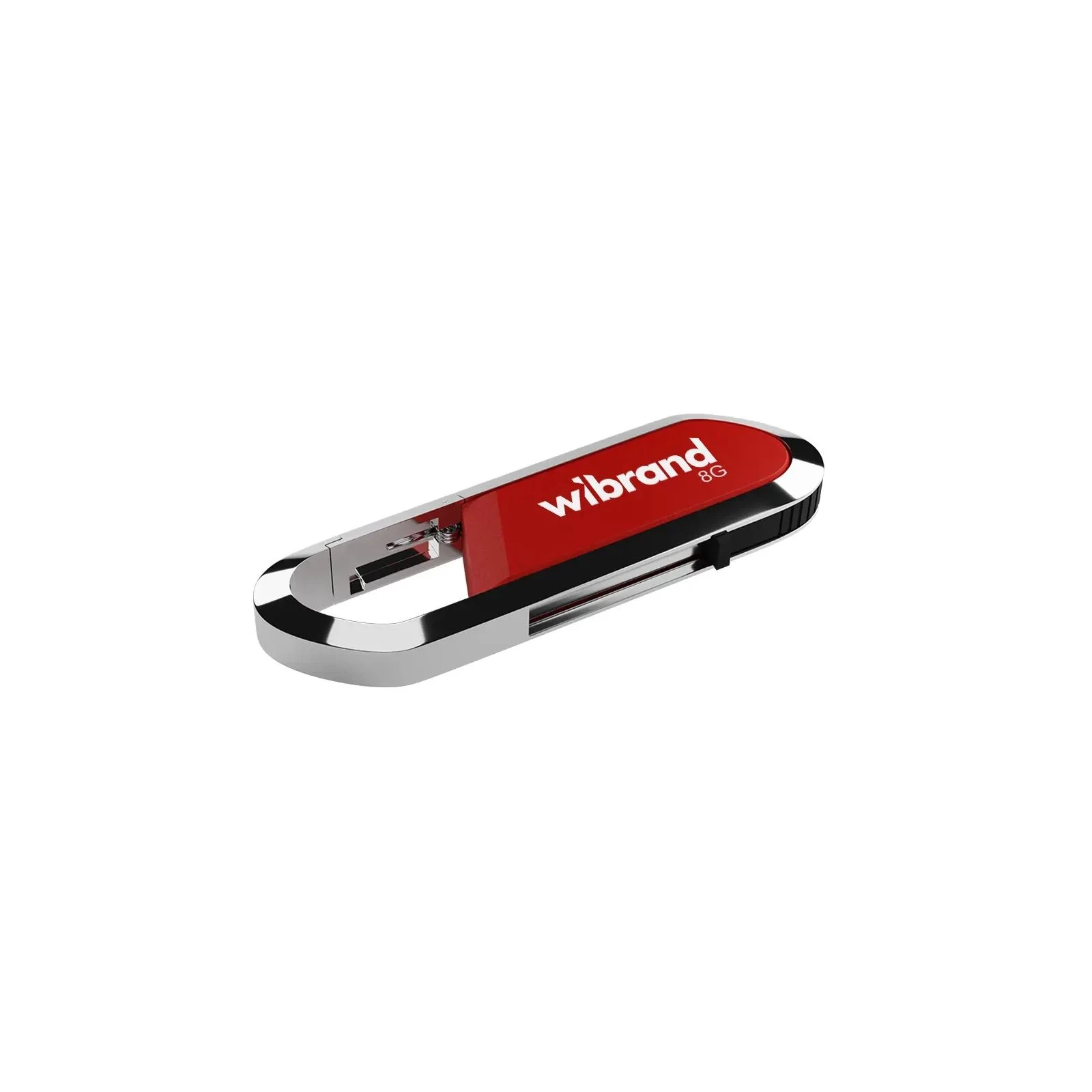 Флеш память Wibrand 8GB Aligator Red USB 2.0 (WI2.0/AL8U7DR) (UA)