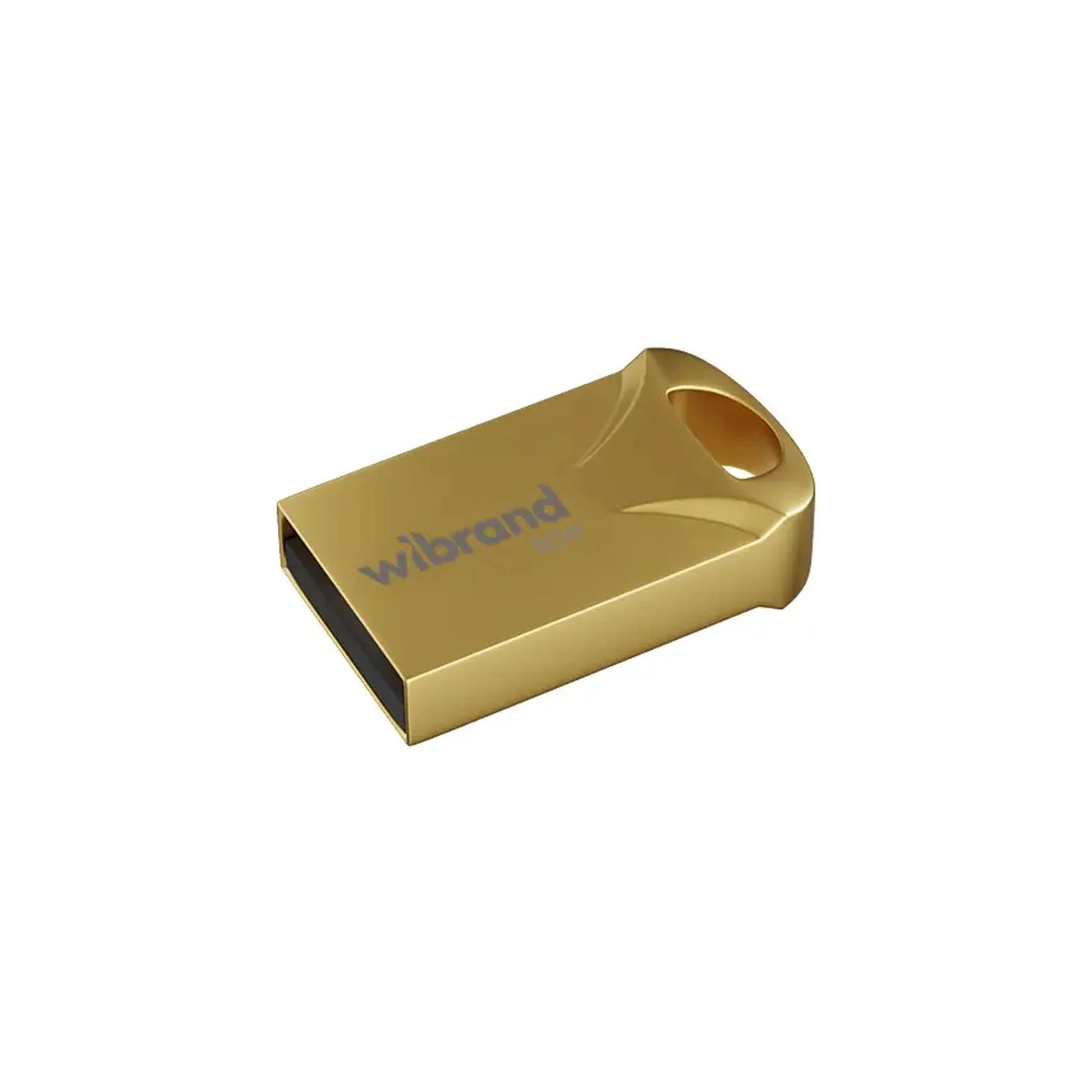 Флеш пам `ять Wibrand 8GB Hawk Gold USB 2.0 (WI2.0/HA8M1G) (UA)