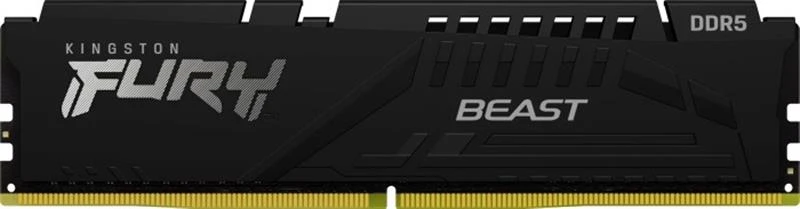 Оперативна пам'ять DDR5 16GB/6800 Kingston Fury Beast Black (KF568C34BB-16) (UA)