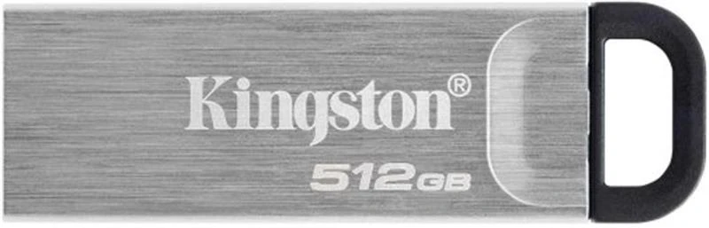 Флеш память USB3.2 512GB Kingston DataTraveler Kyson Silver/Black (DTKN/512GB) (UA)