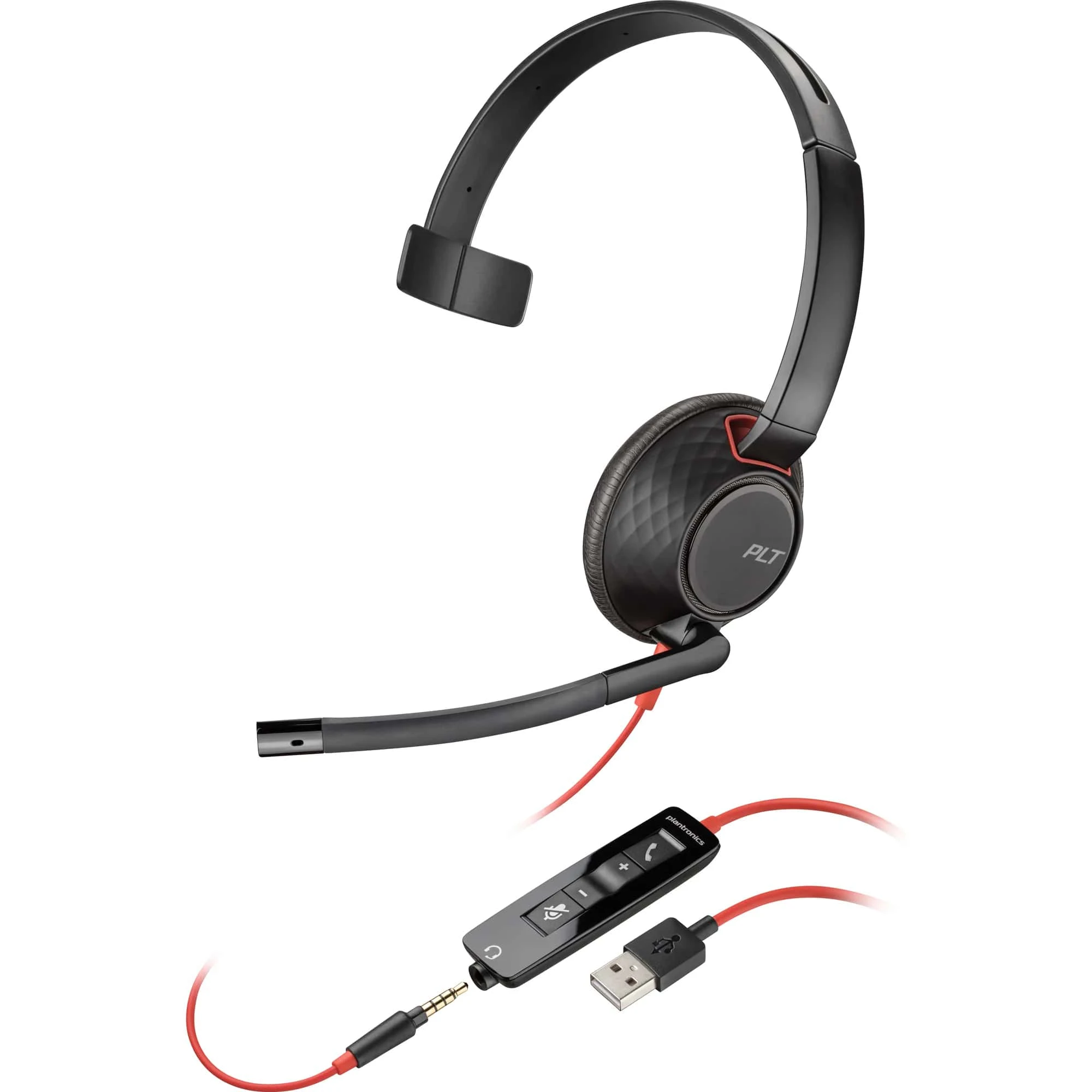 Poly On-ear Blackwire 5210 (8X230AA) (UA)