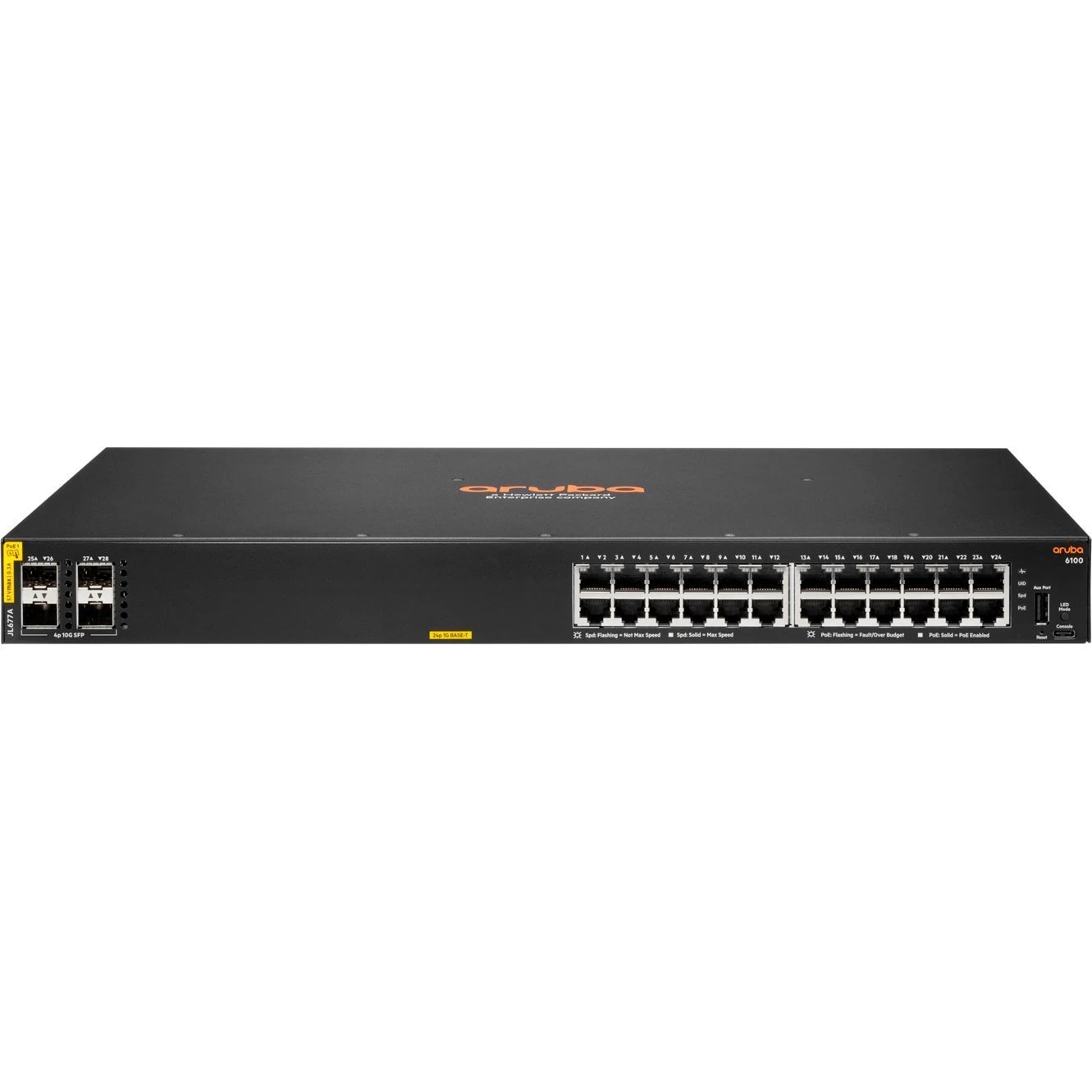 HPE Aruba 6100, 24xGE (JL677A) (UA)