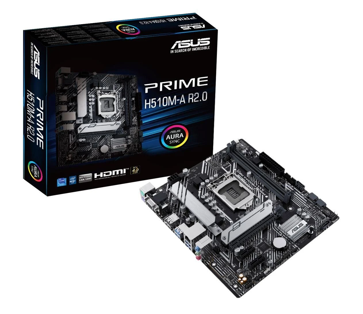 Материнська плата ASUS PRIME H510M-A R2.0 EU