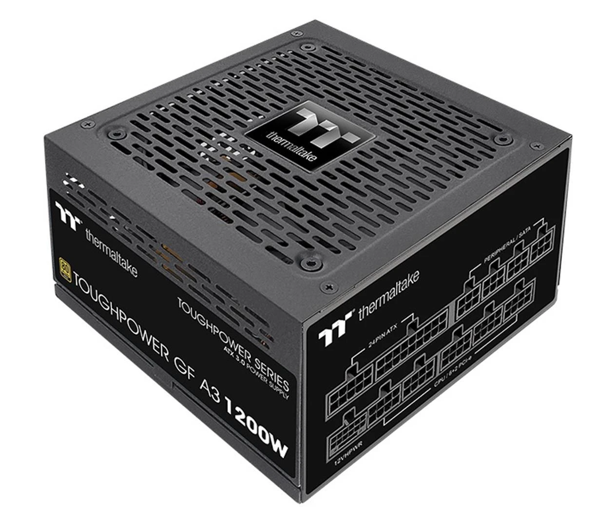 Блок питания Thermaltake GF A3 1200W 80 Plus Gold ATX 3.0 (PS-TPD-1200FNFAGE-H) EU