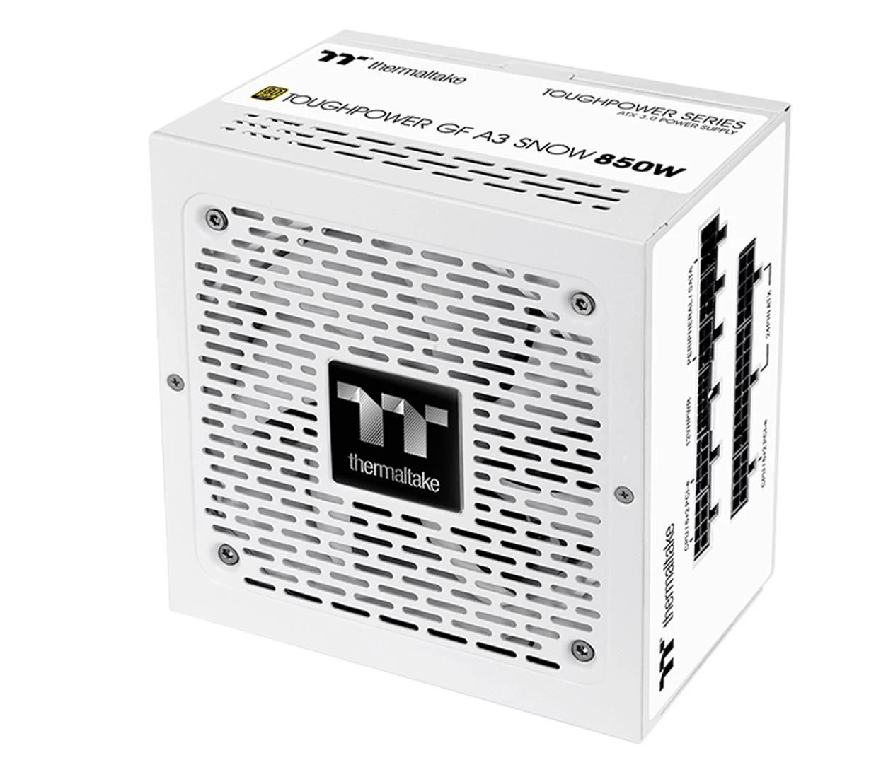Блок питания Thermaltake GF A3 Snow 850W 80 Plus Gold ATX 3.0 (PS-TPD-0850FNFAGE-N) EU