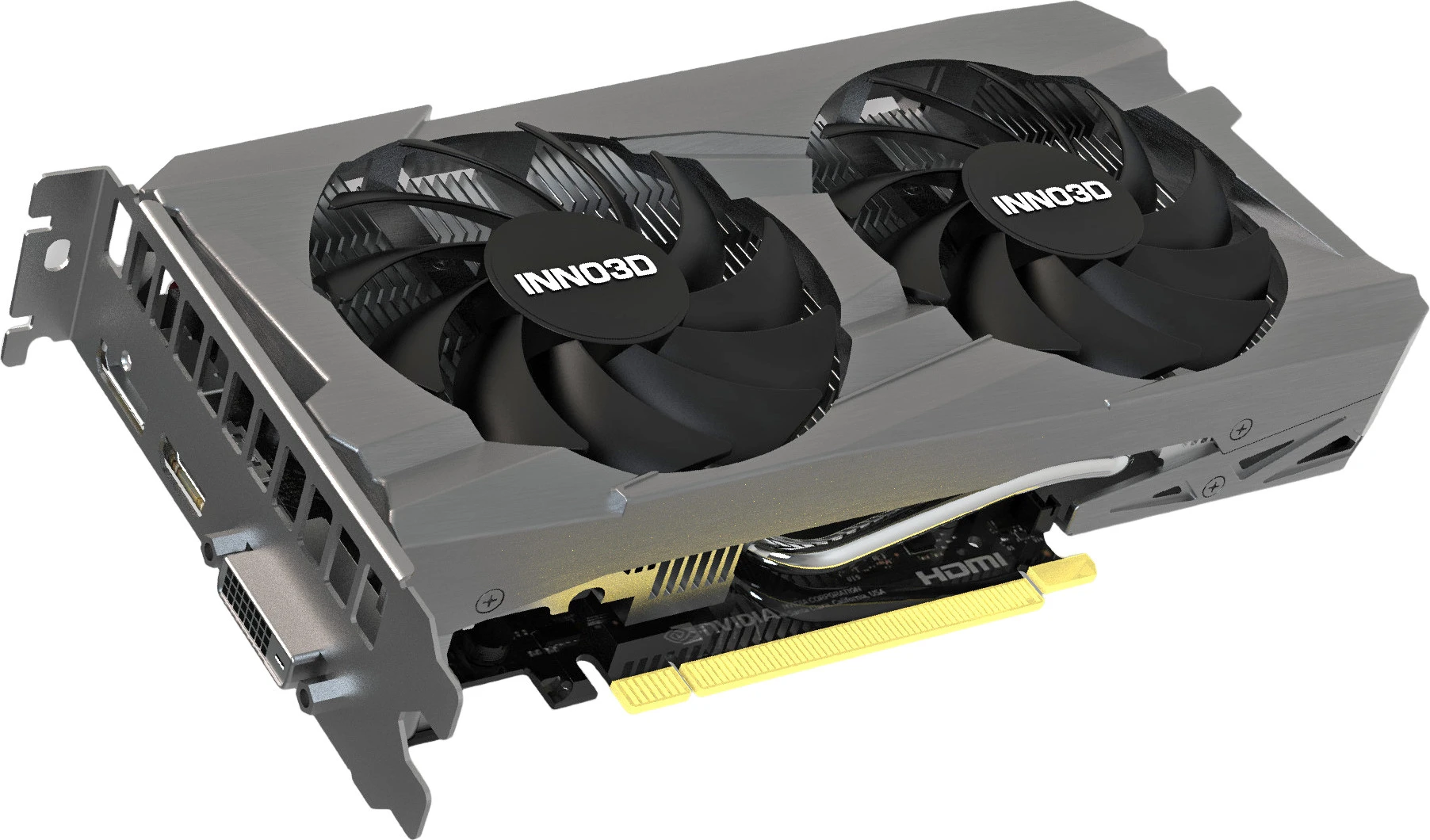 Відеокарта INNO3D GEFORCE RTX 3050 TWIN X2 (N30502-08D6-1711VA41) (UA)