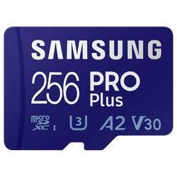 Карта пам'яті Samsung 256 GB microSDXC UHS-I U3 V30 A2 PRO Plus 2023 (MB-MD256SA/EU) (UA)