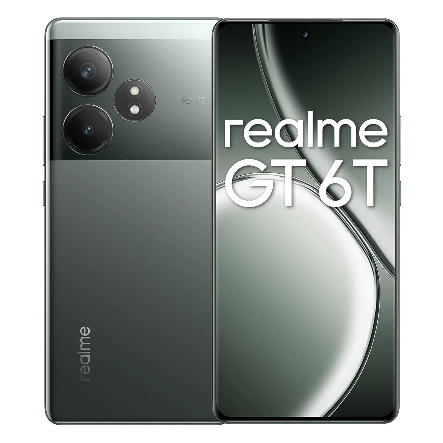 Телефон Realme GT 6T 5G 12/256Gb Razor Green (UA)