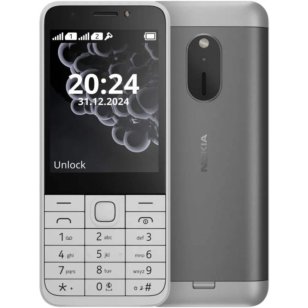 Мобильный телефон Nokia 230 DS 2024 White (UA)
