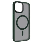 Чехол для мобильного телефона Armorstandart Uniq Magsafe Apple iPhone 15 Dark Green (ARM75320) (UA)