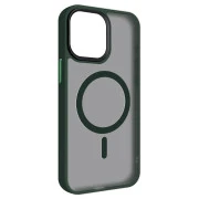 Чохол для мобільного телефону Apple iPhone 15 Pro Max Dark Green (ARM75321) Armorstandart Uniq Magsafe (UA)