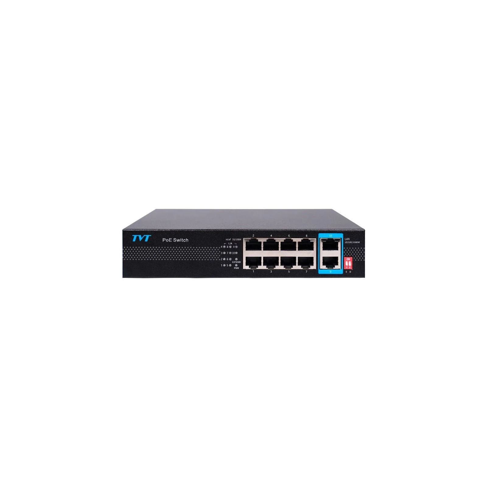 Коммутатор сетевой TVT DIGITAL TD-B2208S1-PGU (UA)