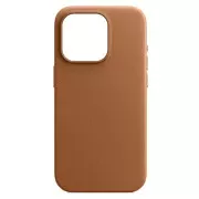 Чохол для мобільного телефону Armorstandart FAKE Leather Case Apple iPhone 15 Pro Light Coffee (ARM76300) (UA)