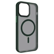 Чохол для мобільного телефону Armorstandart Uniq Magsafe Apple iPhone 14 Pro Dark Green (ARM75326) (UA)