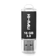USB3.0 16GB Hi-Rali Rocket Series Black (HI-16GB3VCBK)