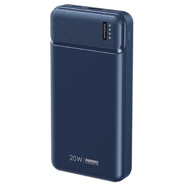 Мобільна батарея Remax RPP-288 Pure 20000mAh Blue (6954851241614)