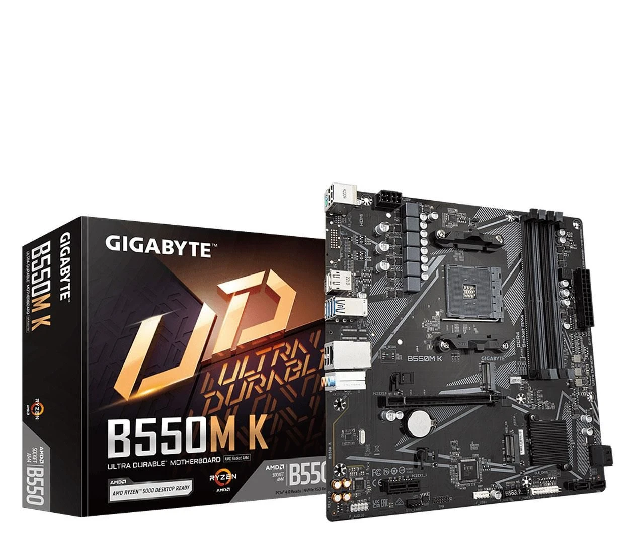Материнская плата Gigabyte B550M K EU
