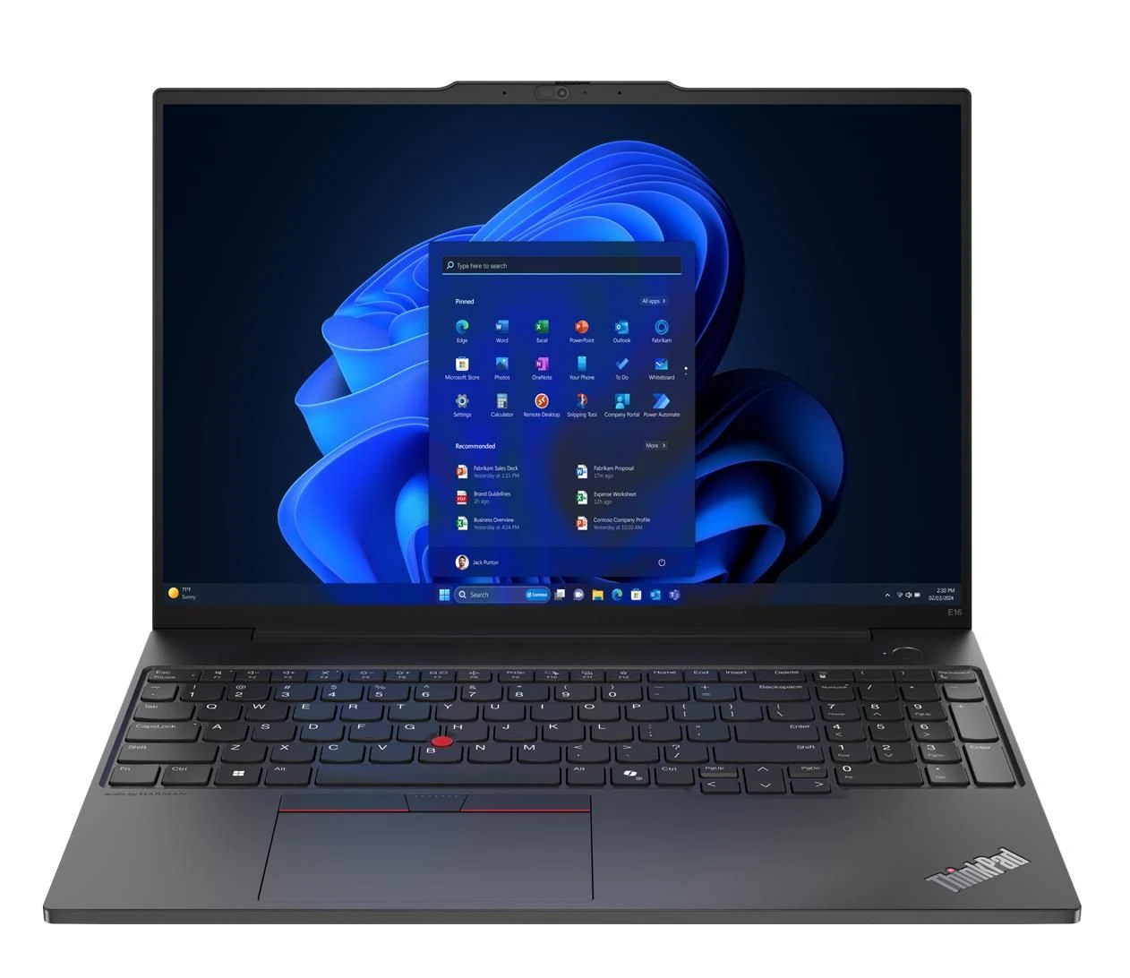Ноутбук Lenovo ThinkPad E16 Ultra 5-125U/16GB/512/Win11P (21MA0021PB)
