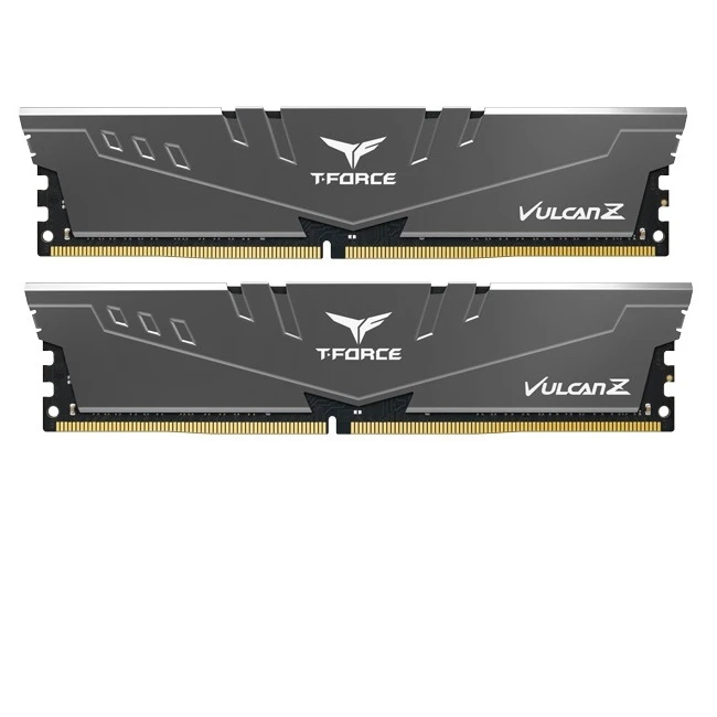 Оперативна пам'ять DDR4 2x8GB/3200 Team T-Force Vulcan Z Gray (TLZGD416G3200HC16FDC01) (UA)