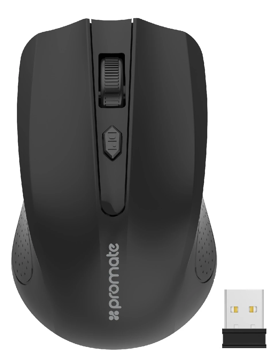 Мышь Promate clix-8.black (UA)