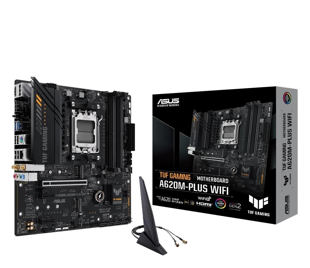 Материнська плата ASUS TUF GAMING A620M-PLUS WIFI (90MB1F00-M0EAY0) EU